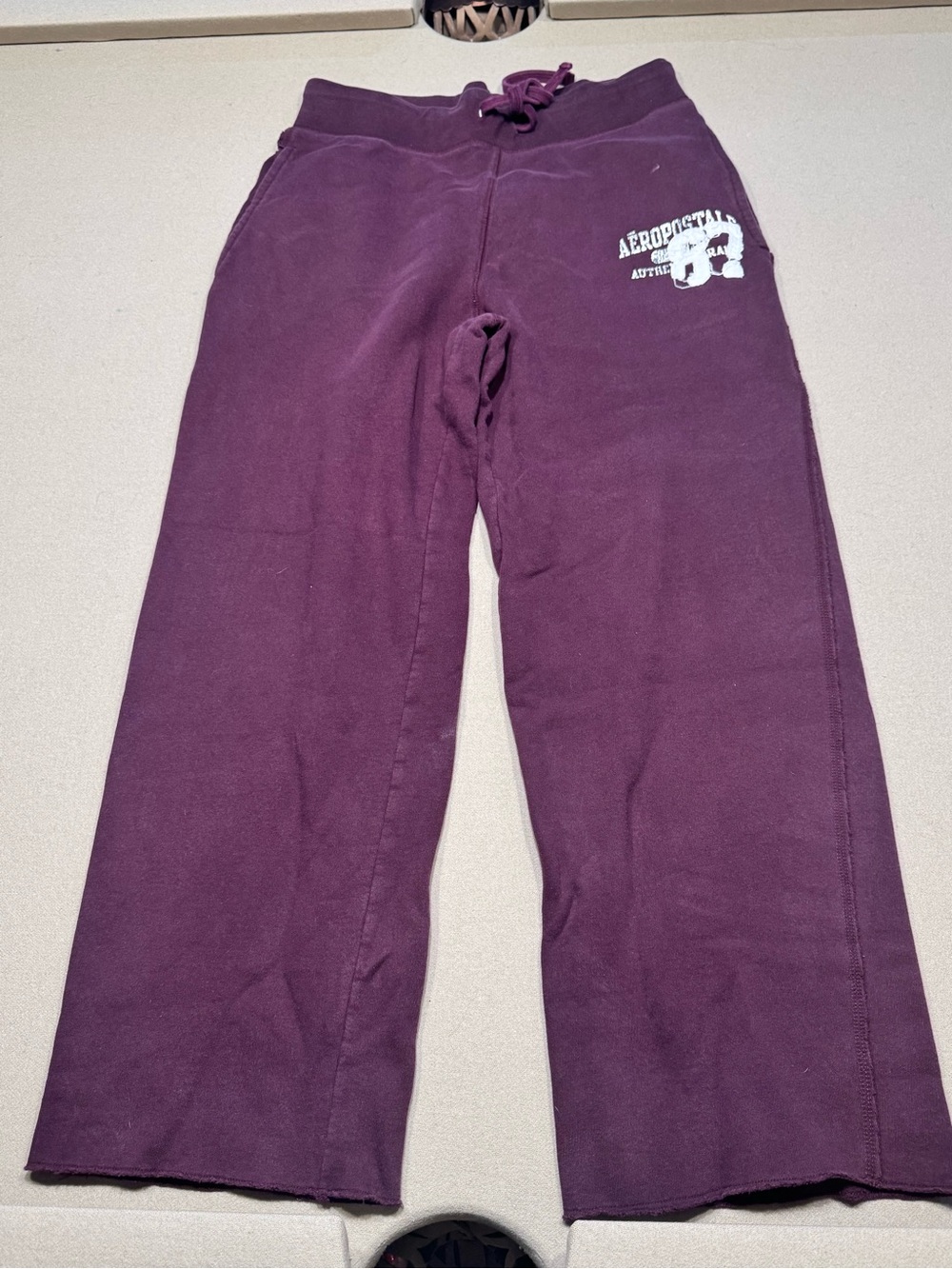 Aeropostale Vintage Y2K Wide Leg Open Hem Men’s Sweats